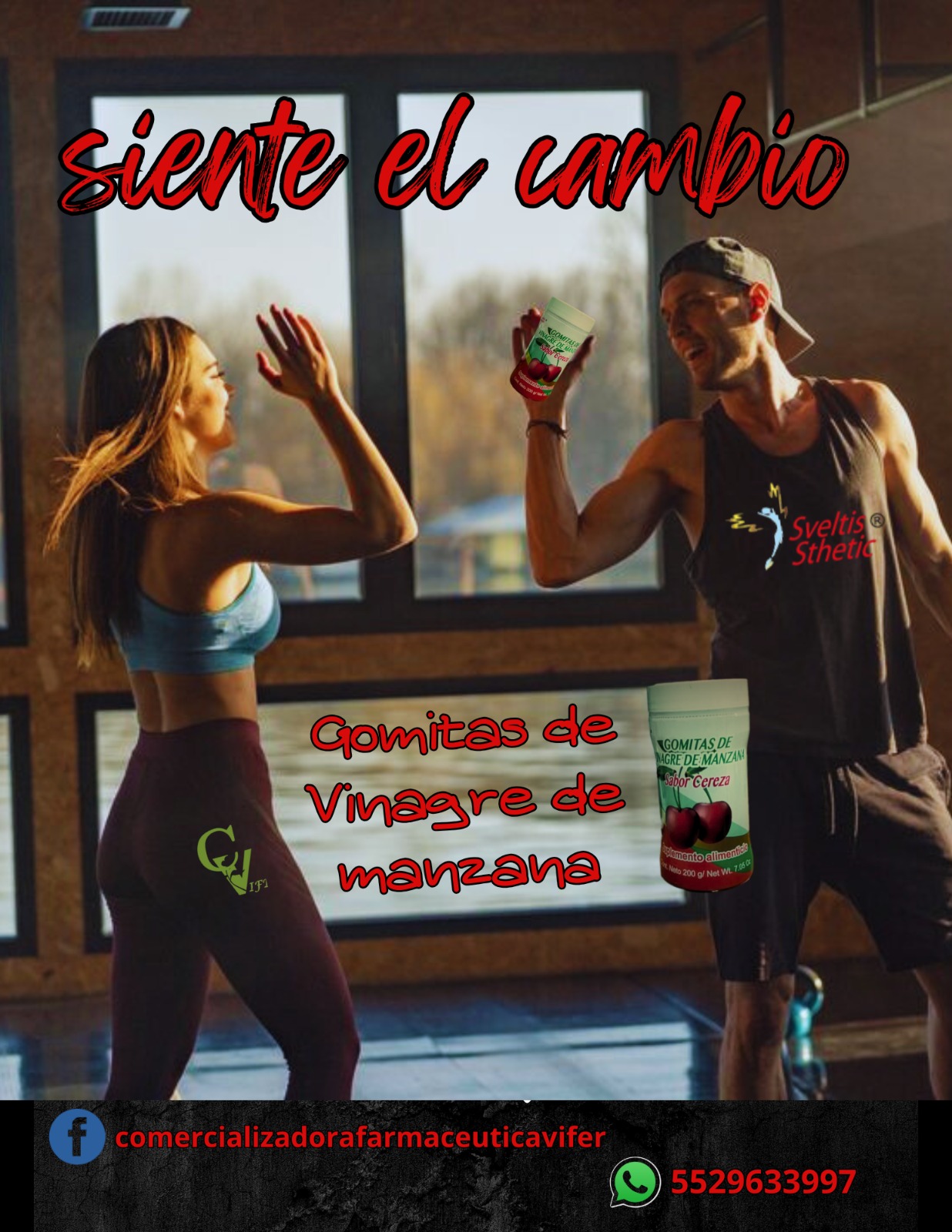 Vista 3 de Gomitas de Vinagre de Manzana